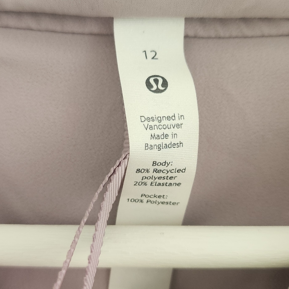 Women's Lululemon Pack It Up Jacket Size 12 | Good Used Condition | Mauve - Picture 2 of 5